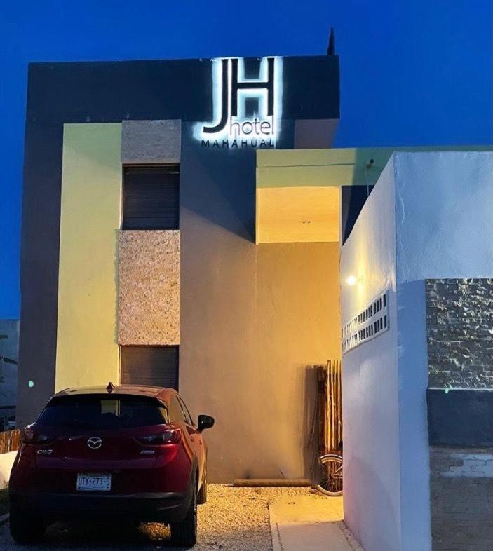 Jh Hotel Mahahual Esterno foto